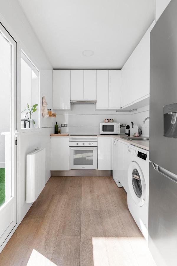 Cozy 2 Bedroom Apartment With Patio 马德里 外观 照片
